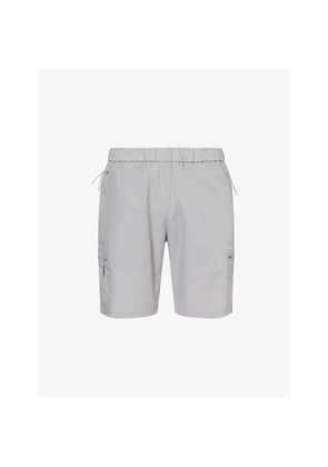 Mens Arne Active Cargo Zip-Pockets Stretch-Woven Shorts