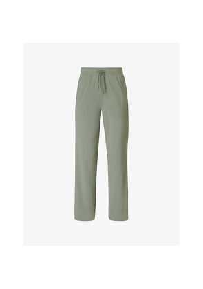 Womens Sweaty Betty Explorer 30In Wide-Leg Stretch-Woven Trousers