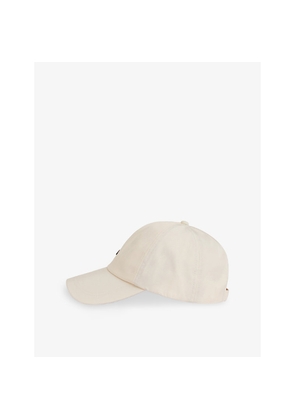 Mens Reiss Emery Logo-Plaque Woven Baseball Cap