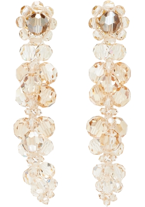 Simone Rocha Cluster Drip Crystal Earrings