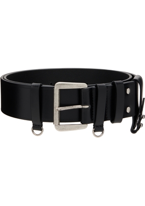 Ann Demeulemeester Black Janke Belt