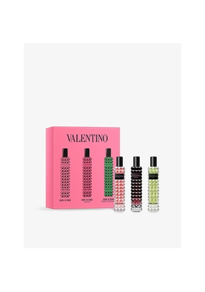 Womens Valentino Beauty Born In Roma Spring Eau De Parfum Set 3 x 15ml