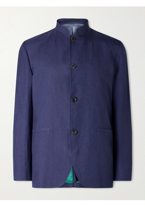 Paul Smith - Wool and Linen-Blend Suit Jacket - Men - Blue - UK/US 36