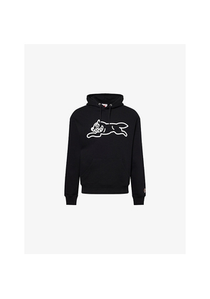 Mens Icecream Running Dog Graphic-Print Cotton Hoody