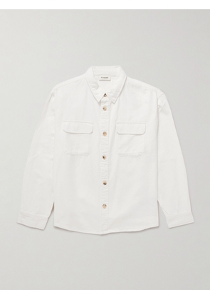 FRAME - Cotton-Twill Overshirt - Men - Neutrals - S