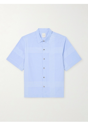 Paul Smith - Checked Cotton Shirt - Men - Blue - S