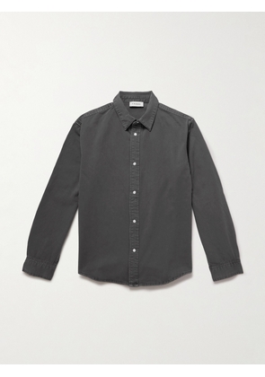 FRAME - Classic Cotton Shirt - Men - Gray - S