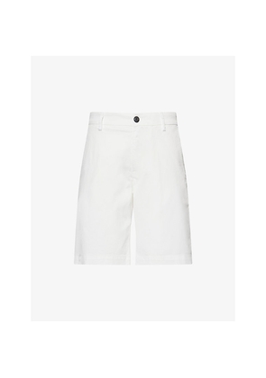 Mens Eleventy Chino Regular-Fit Stretch-Cotton Shorts