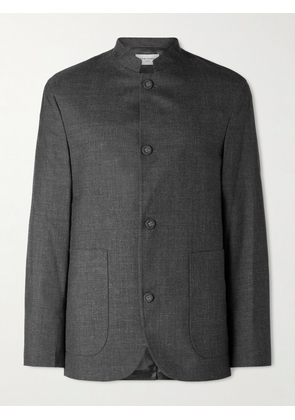 Officine Générale - Meryl Virgin Wool, Silk and Linen-Blend Jacket - Men - Gray - IT 44