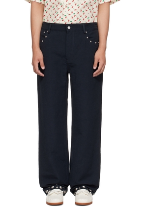Valentino Black Studded Trousers