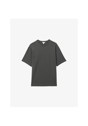 Mens Reiss Tate Oversized-Fit Cotton-Jersey T-Shirt