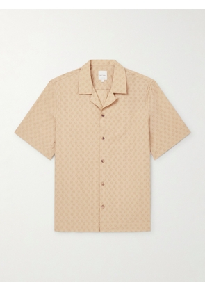 Paul Smith - Embroidered Cotton-Blend Shirt - Men - Neutrals - S