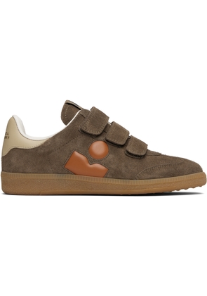 Isabel Marant Khaki Beth Sneakers