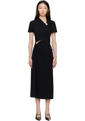 Rabanne Black Piercing Maxi Dress