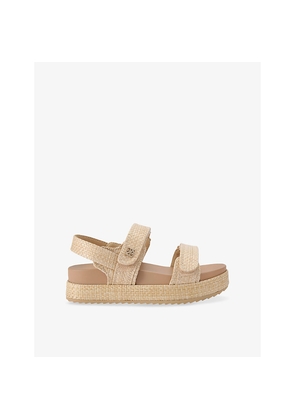 Womens KG Kurt Geiger Raymond Woven Flat Sandals