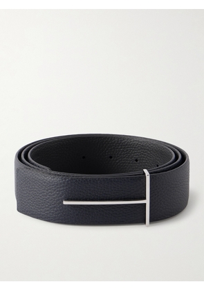 TOM FORD - 3.8cm Full-Grain Leather Belt - Men - Blue - EU 85