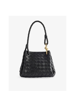 Womens Bottega Veneta Parachute Small Leather Shoulder Bag