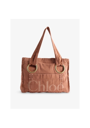 Womens Chloe Plage Medium Cotton Tote Bag