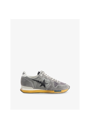 Womens Golden Goose Marathon Suede Trainers