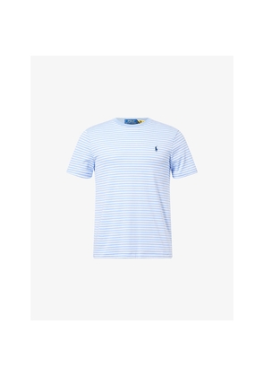Mens Polo Ralph Lauren Striped Slim-Fit Cotton T-Shirt