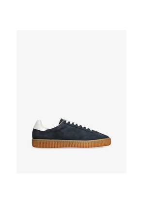 Mens Jak Flow Suede Low-Top Trainers
