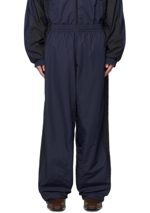 VETEMENTS Navy & Black Iconic Tracksuit Track Pants