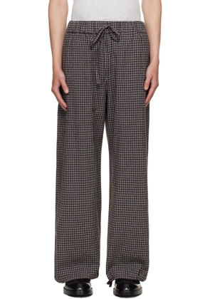 SAGE NATION Brown & Blue Siesta Trousers