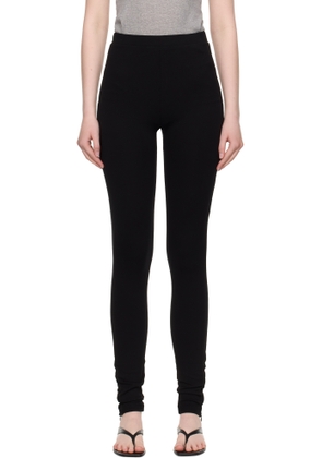 TOTEME Black Zip Leggings