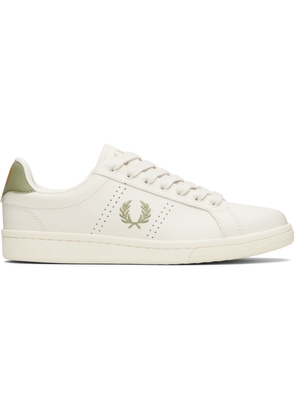 Fred Perry White B721 Leather Sneakers