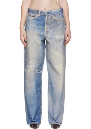 OUR LEGACY Blue Full Cut Jeans