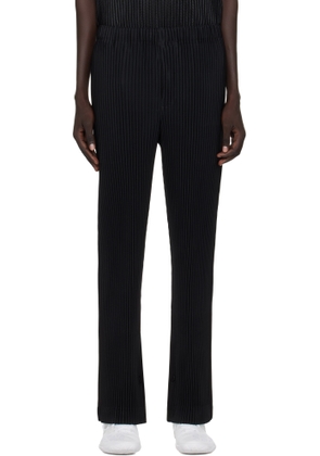 HOMME PLISSÉ ISSEY MIYAKE Black Monthly Color June Trousers