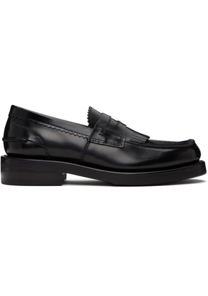 OUR LEGACY Black Leather Loafers