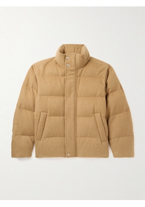 Loro Piana - Giulio Quilted Storm System® Cashmere Down Jacket - Men - Brown - S