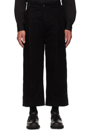 Toogood Black 'The Etcher' Trousers
