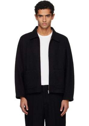 Lady White Co. Black Loma Blouson Jacket