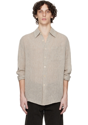 OUR LEGACY Beige Above Shirt