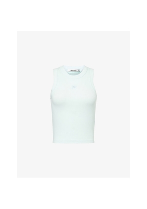 Womens Daily Paper Unit Ribbed Cotton-Jersey Vest