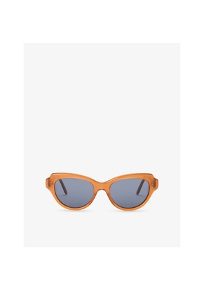 Womens Loewe Gsliessx01 Cat-Eye Frame Acetate Sunglasses