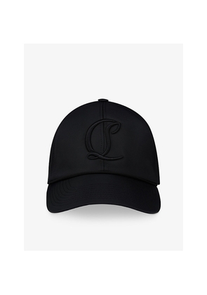 Mens Christian Louboutin Mooncrest Adjustable Cotton Canvas Cap