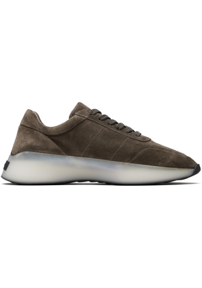 Fear of God Taupe Suede Vintage Runner Sneakers