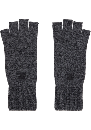 Courrèges Gray AC Wool Gloves