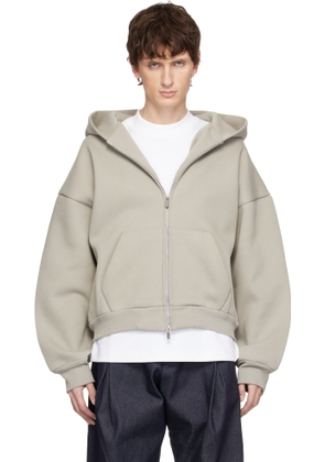 Seventh Taupe V2 Zipped Hoodie
