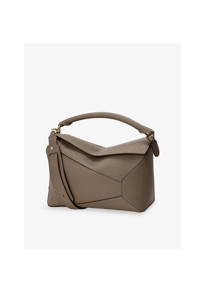 Womens Loewe Puzzle Edge Medium Leather Shoulder Bag