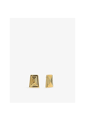 Womens Oma The Label The Òló 18ct Yellow Gold-Plated Sterling-Silver Earrings