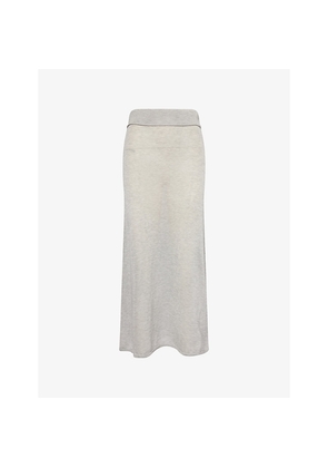 Womens Toteme Sheer Fine-Knit Long Skirt
