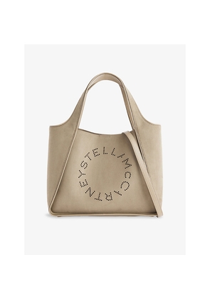 Womens Stella Mccartney Hobo Faux-Suede Cross-Body Bag