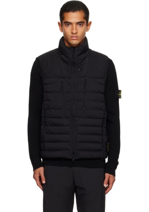 Stone Island Black G100004 Seamless Tunnel Nylon Down-TC Vest