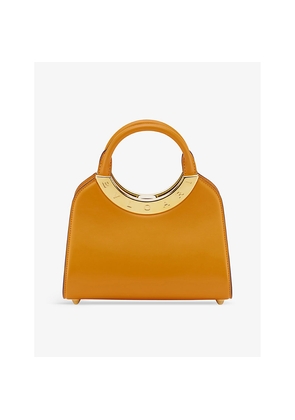 Womens Bvlgari Roma Small Leather Top-Handle Bag