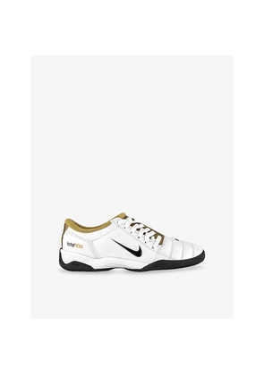 Mens Nike T90 Leather Low-Top Trainers