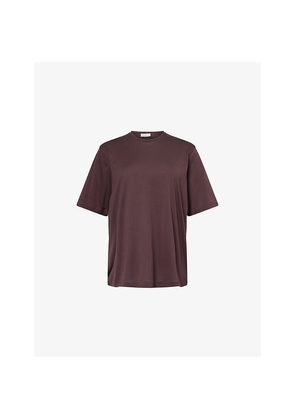 Womens The Frankie Shop Harper Relaxed-Fit Cotton-Jersey T-Shirt